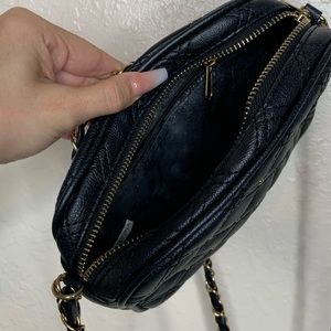 Black Studded Crossbody